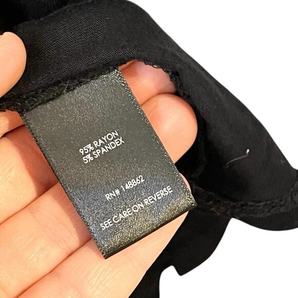 Torrid Cowl Neck Skater Dress Super Soft Knits Black Solid Stretchy Fall 2X - Picture 7 of 8